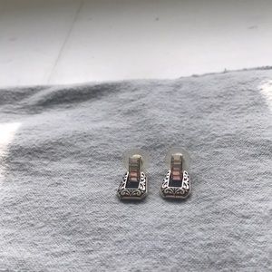 Brighton square sparkle dangle earrings